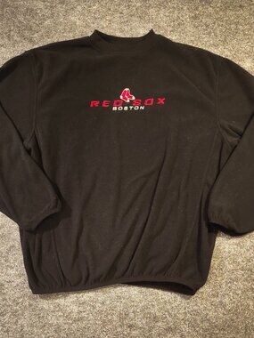 Lee Sport Boston Red Sox Embroidered Sweatshirt L